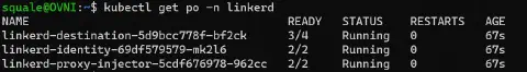 linkerd pods
