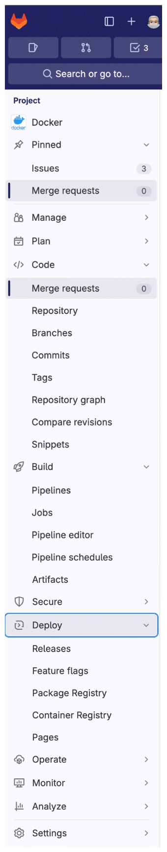 Plan de la formation GitLab CI/CD