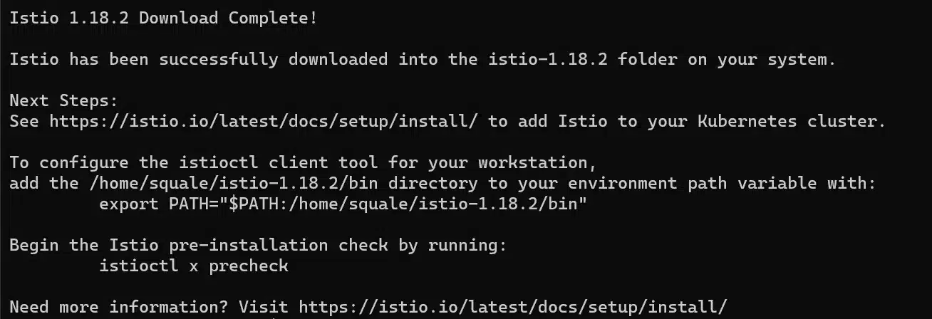 istioctl installation